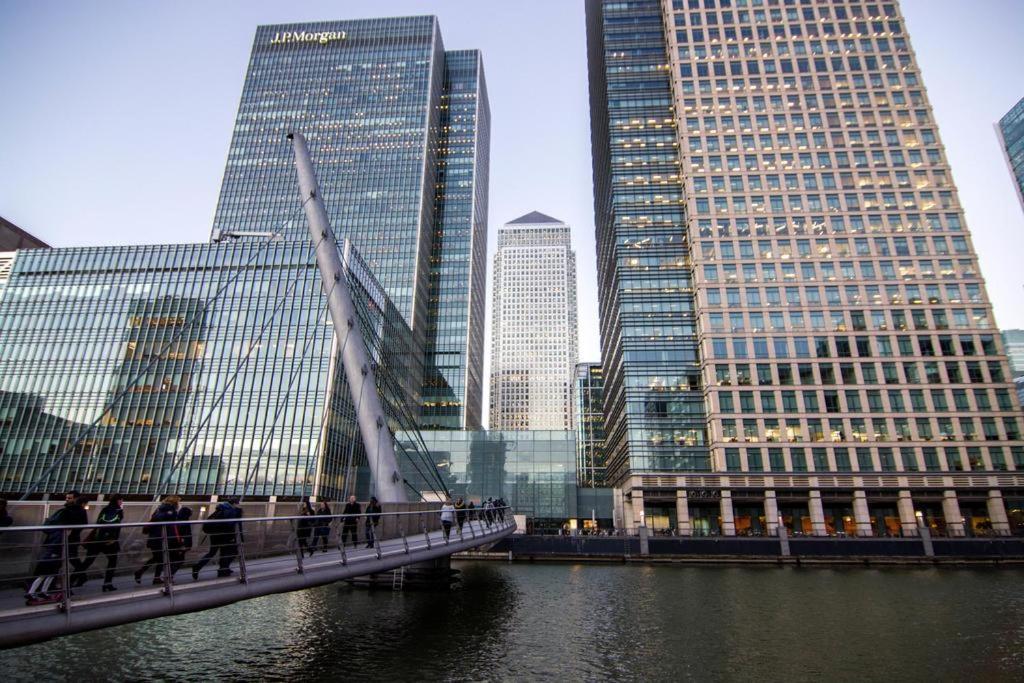 Canary Wharf Apartment London Bagian luar foto
